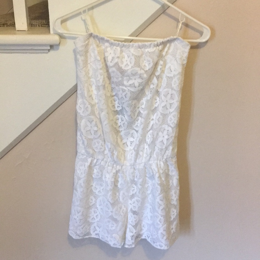 NWT Lilly Pulitzer Strapless Romper.